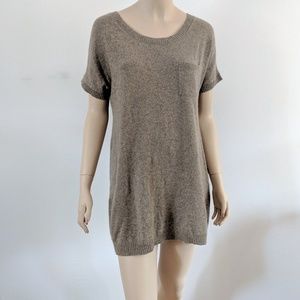 Cashmere Sweater Dress Short Sleeve Tunic Gap